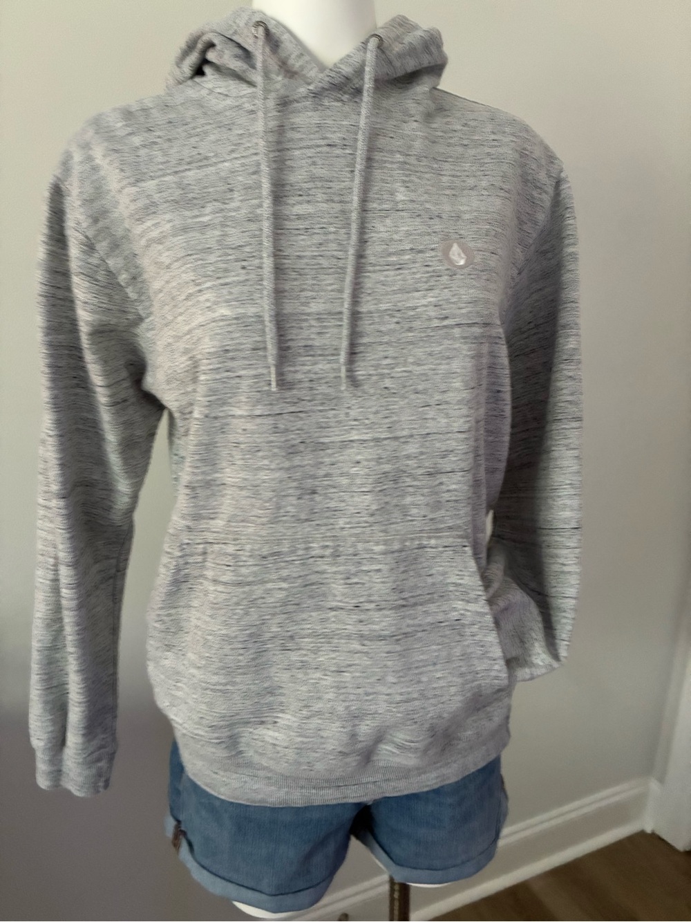 Volcom Heather Gray Pullover Hoodie